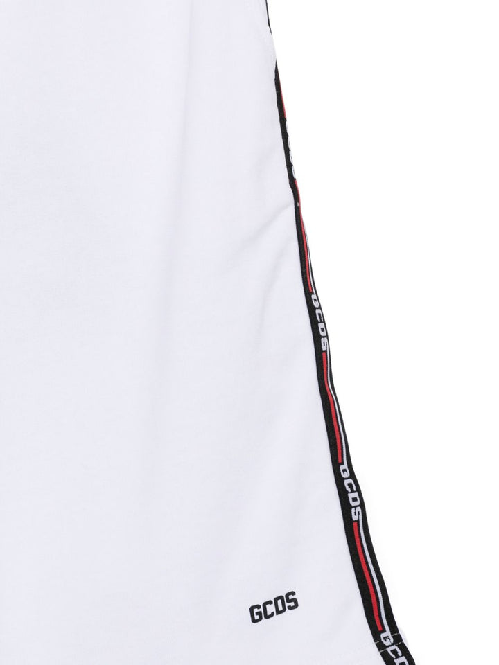 Bermuda bianca per bambino C1BJQL554F004 100B Gcds Kids 