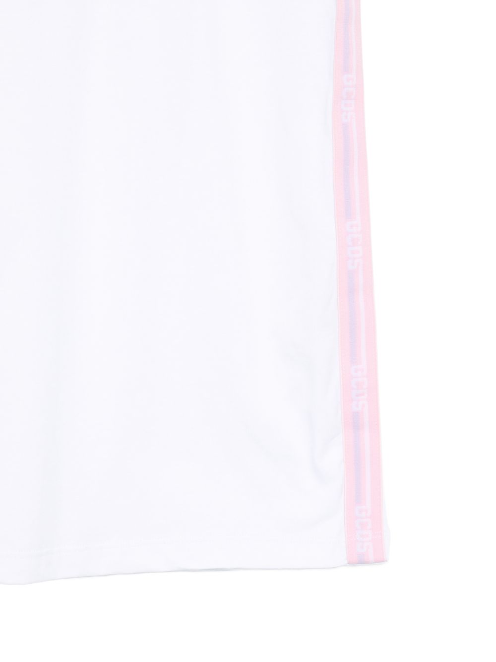 Abito bianco/rosa per bambina C1GJQB559J336 100P Gcds Kids 