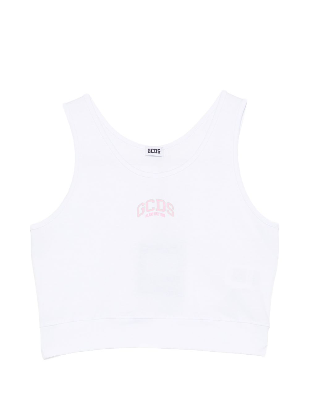 T-shirt bianca per bambina C1GJQG544J336 100P Gcds Kids 