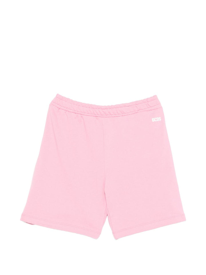Bermuda rosa per bambina C1GJQL562F004 525P Gcds Kids 