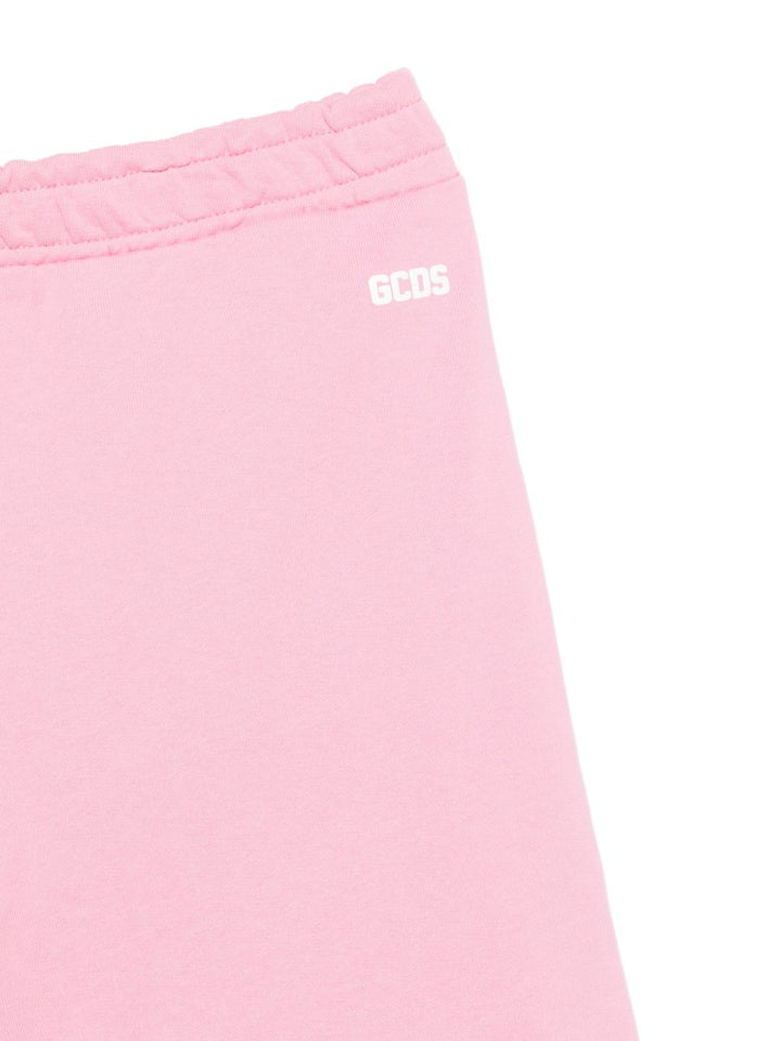 Bermuda rosa per bambina C1GJQL562F004 525P Gcds Kids 