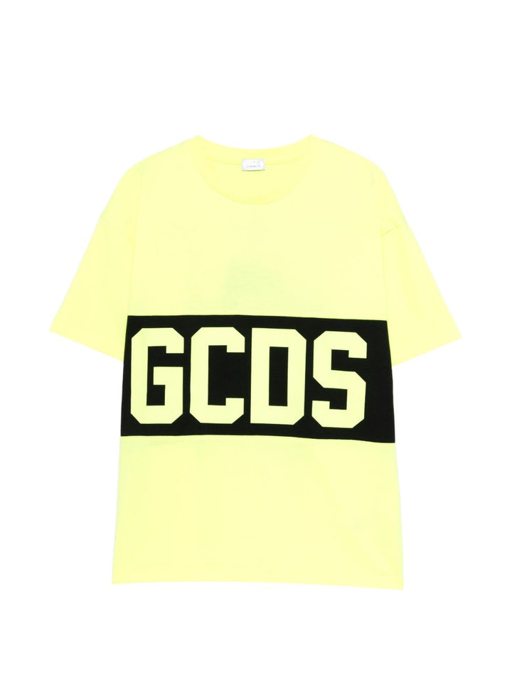 T-shirt giallo per bambino Z0UJQC585J105 207B Gcds Kids 
