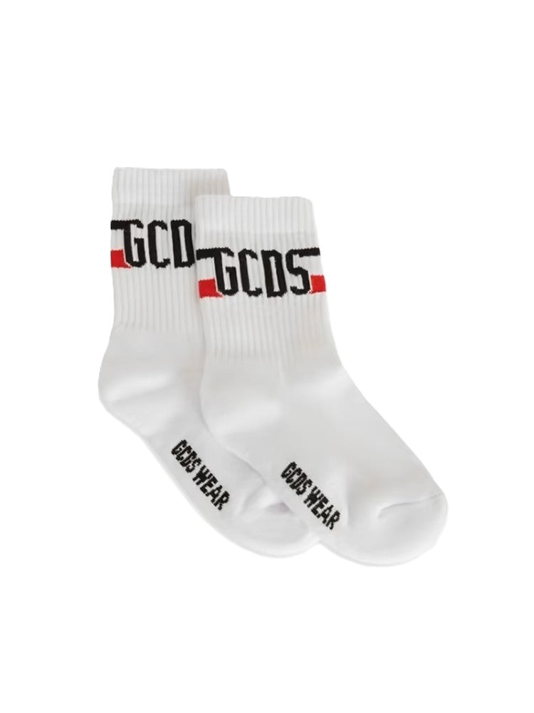 Calze bianche per bambino Z0UJQQ611T801 100B Gcds Kids 