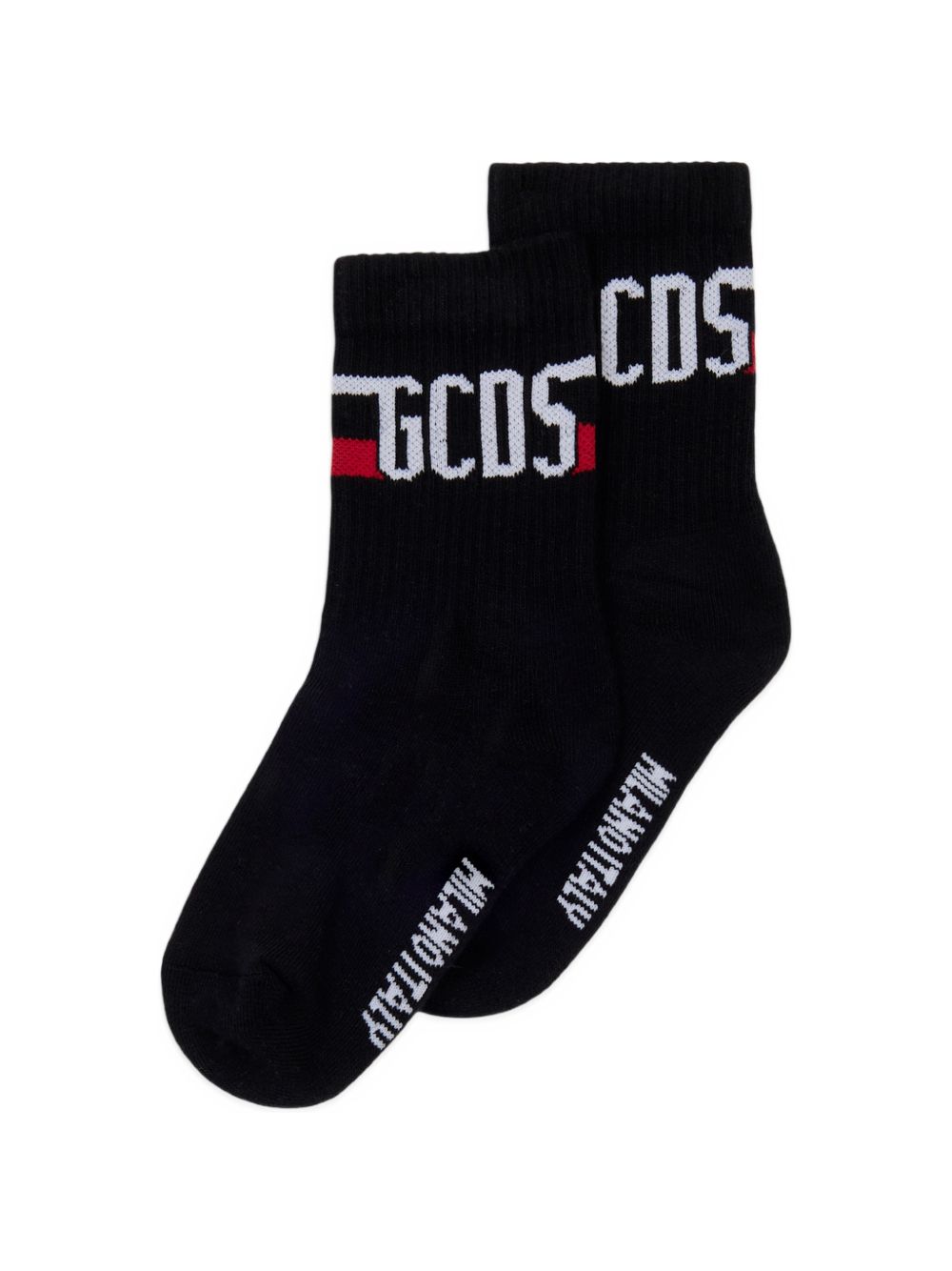 Calze nere per bambino Z0UJQQ611T801 999R Gcds Kids 