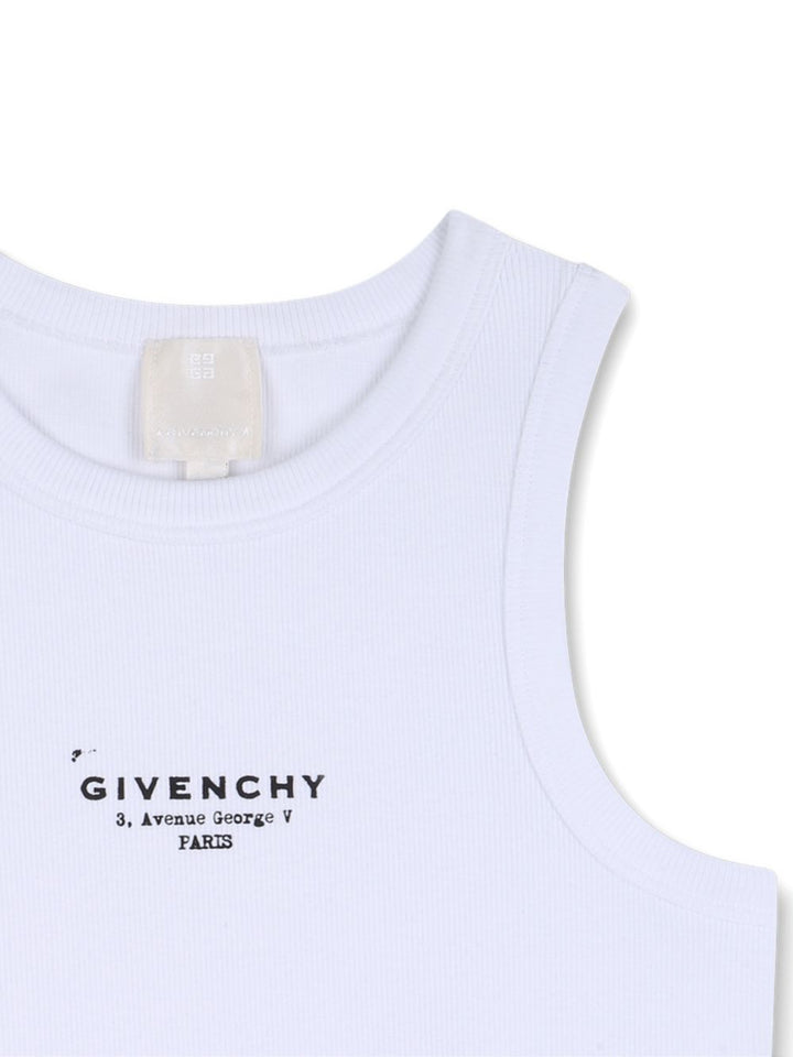 Canottiera bianca per bambino H31114 10P Givenchy Kids 
