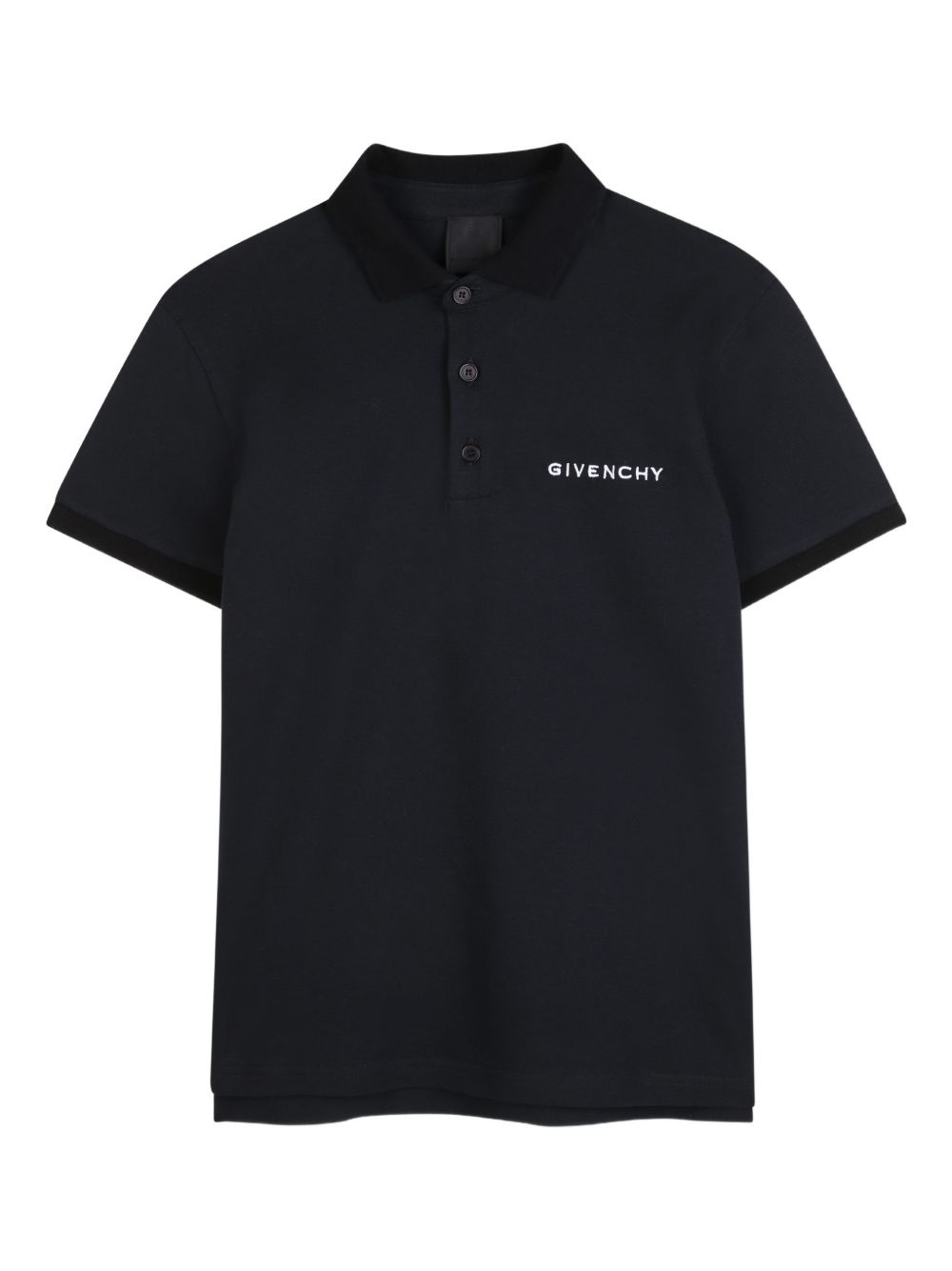 Polo nera per bambino H31121 09B Givenchy Kids 