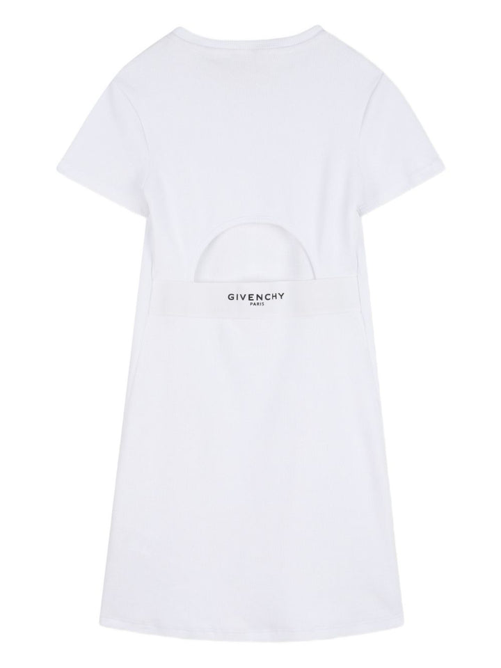 Abito bianco per bambina H31222 10P Givenchy Kids 