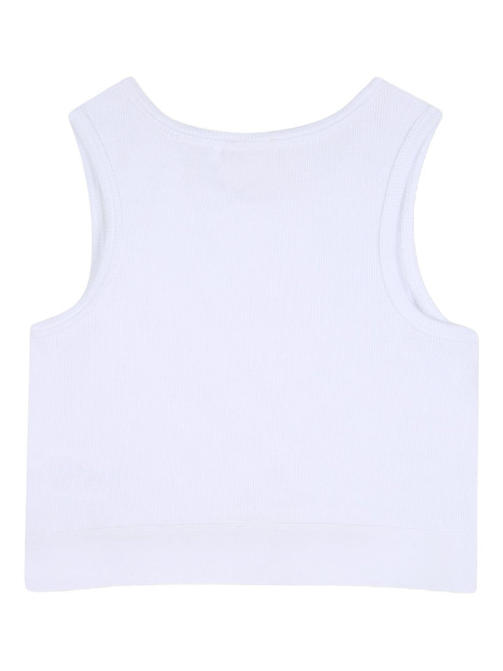 Canotta bianca per bambina H31223 10P Givenchy Kids 