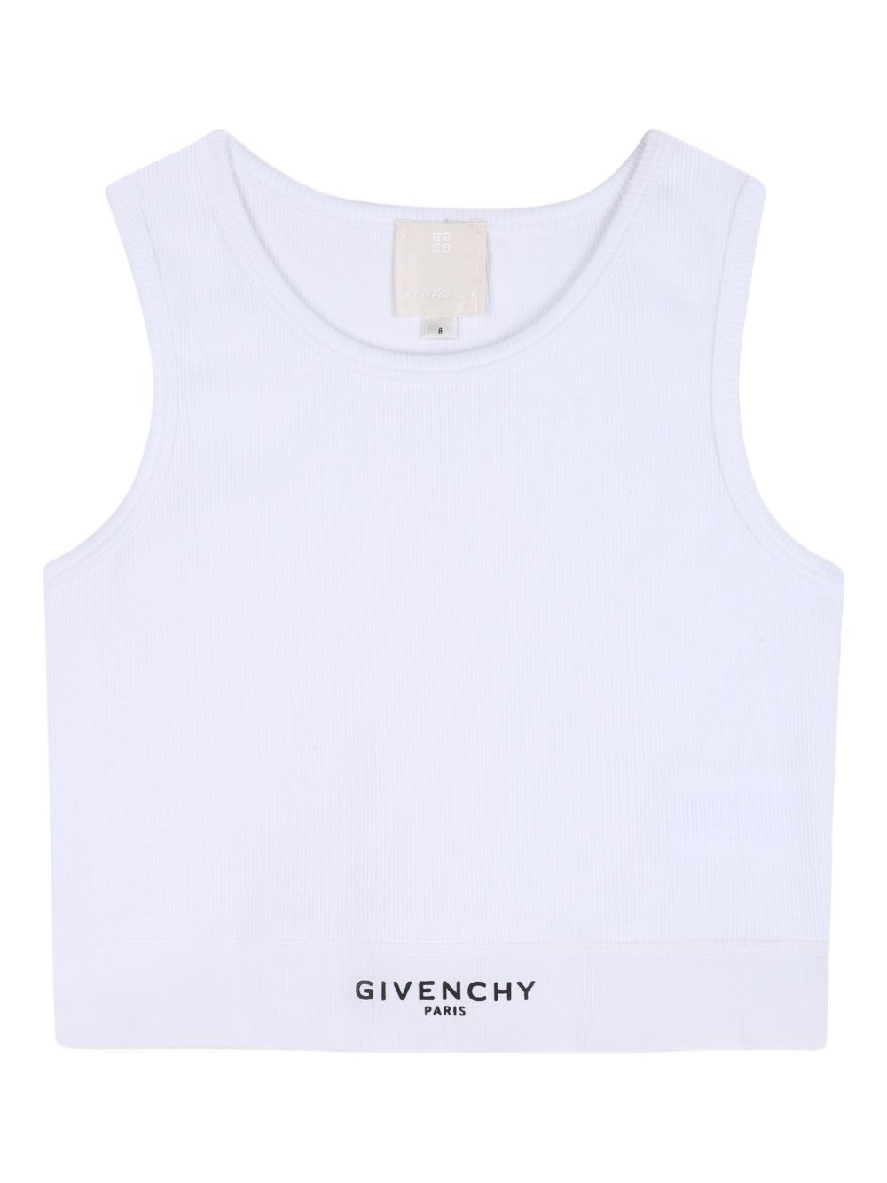 Canotta bianca per bambina H31223 10P Givenchy Kids 