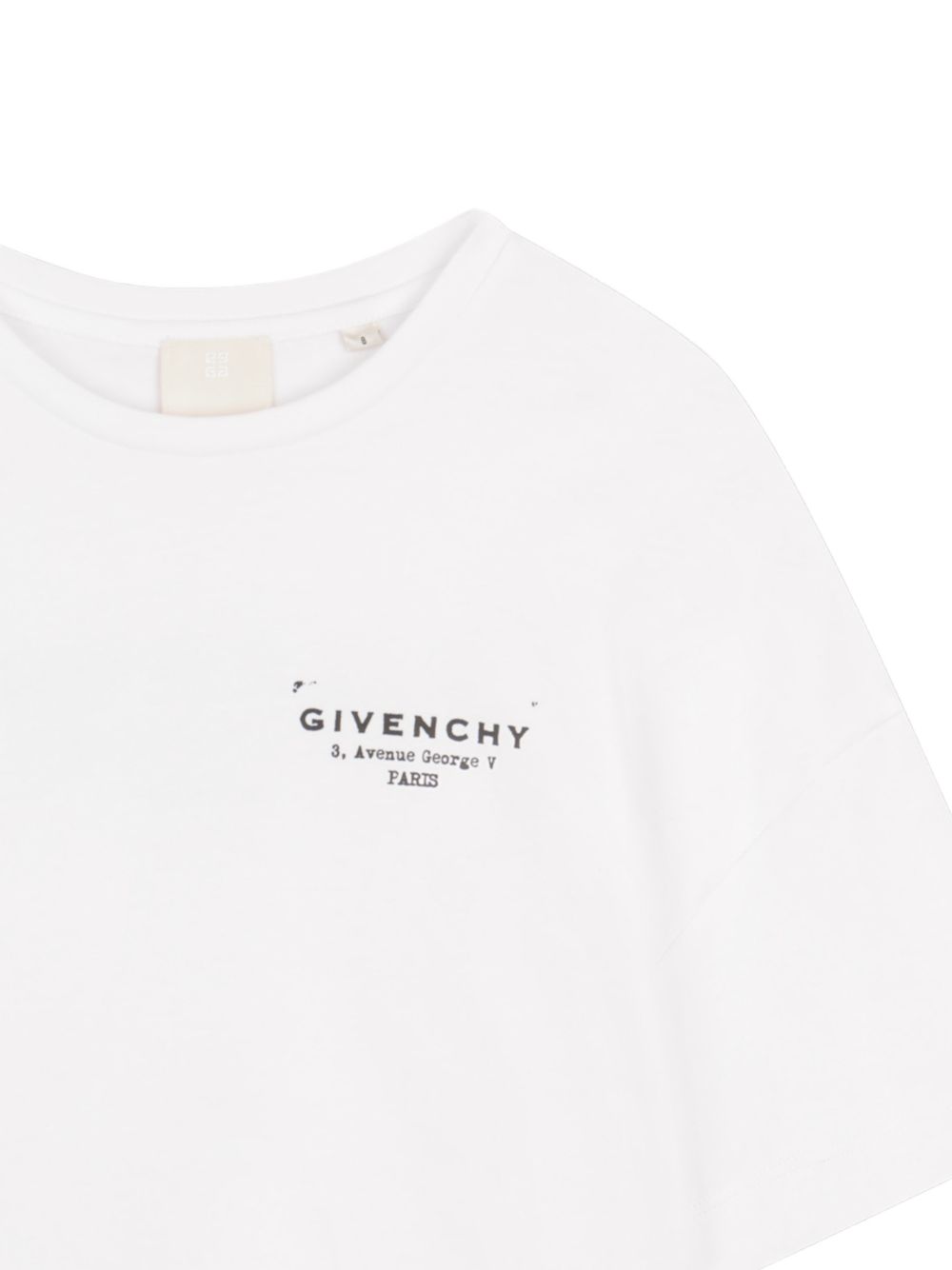 T-shirt bianco per bambina H31224 10P Givenchy Kids 