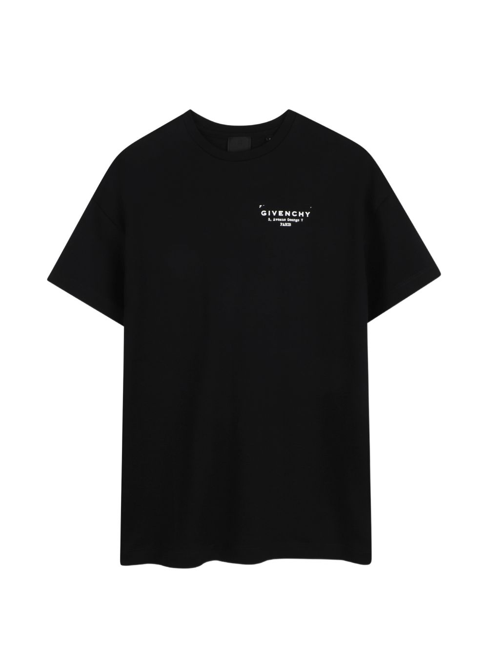 T-shirt nero per bambino H31225 09B Givenchy Kids 