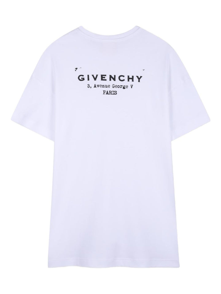 T-shirt bianca per bambino H31225 10P Givenchy Kids 