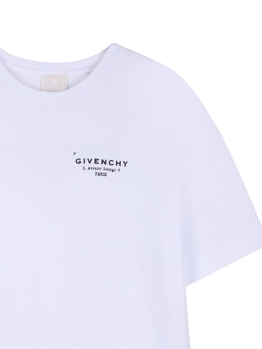 T-shirt bianca per bambino H31225 10P Givenchy Kids 