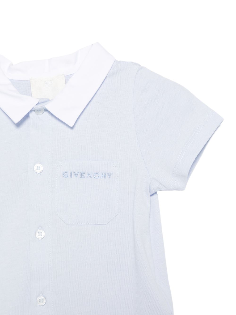 Tutina blu chiaro per neonato H31253 771 Givenchy Kids 