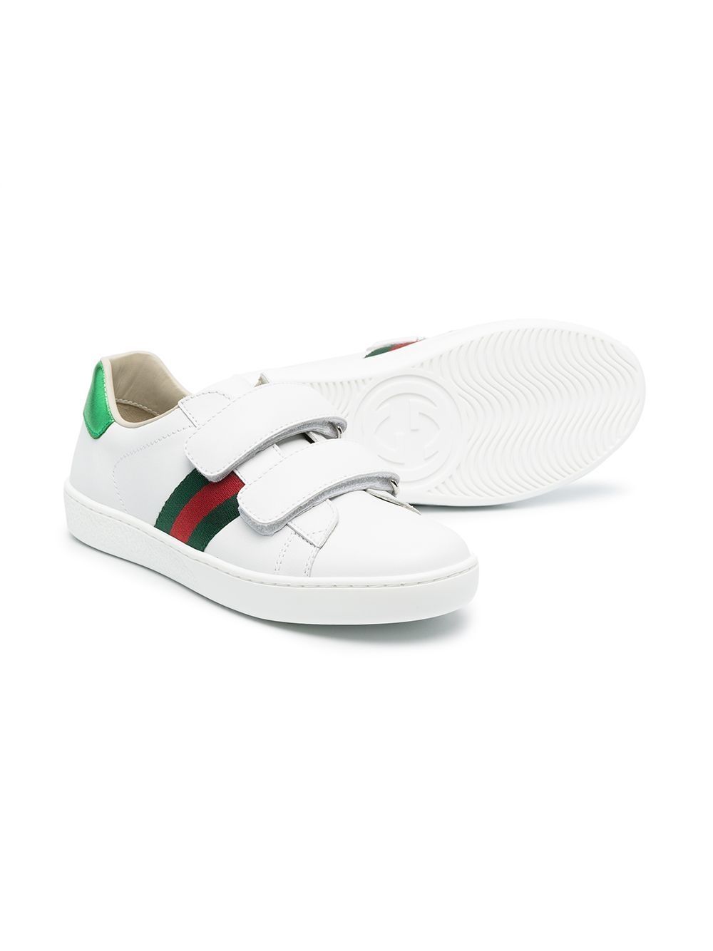 Sneakers bianche per bambini 455448CPWP0 9085 Gucci Kids 