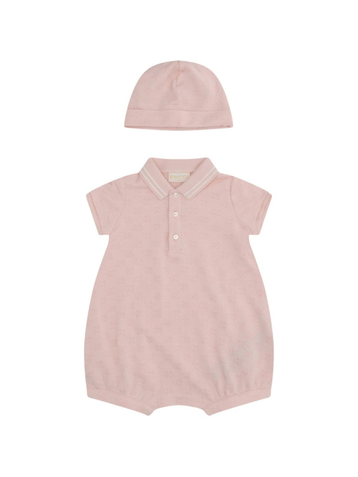 Tutina rosa per neonata 849683XJHBA 5399 Gucci Kids 
