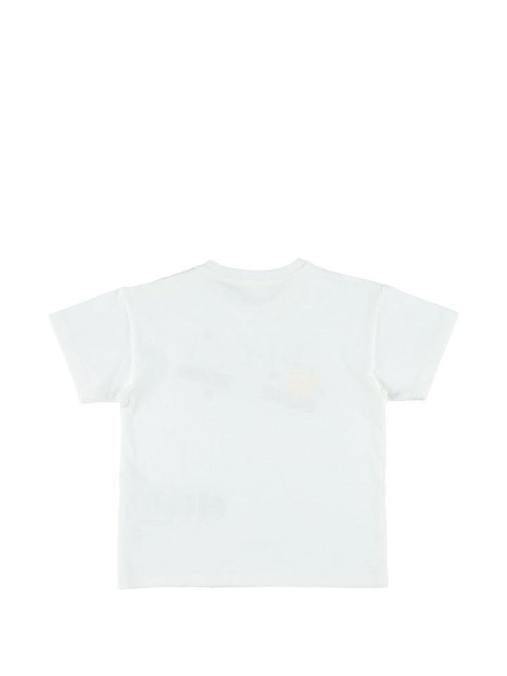 T-shirt bianco per neonato 851411XJHRN 9214 Gucci Kids 