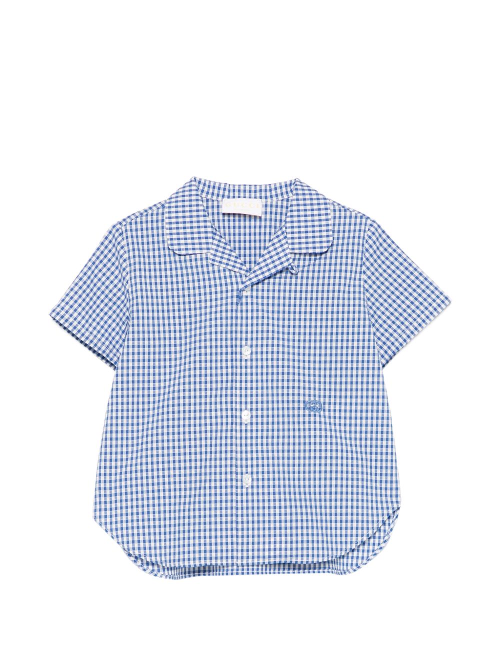 Camicia blu per neonato 851882XWA8D 4421 Gucci Kids 