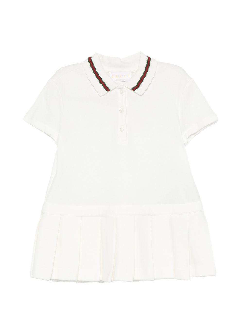 Abito bianco per neonata 852838XJHRS 9024 Gucci Kids 