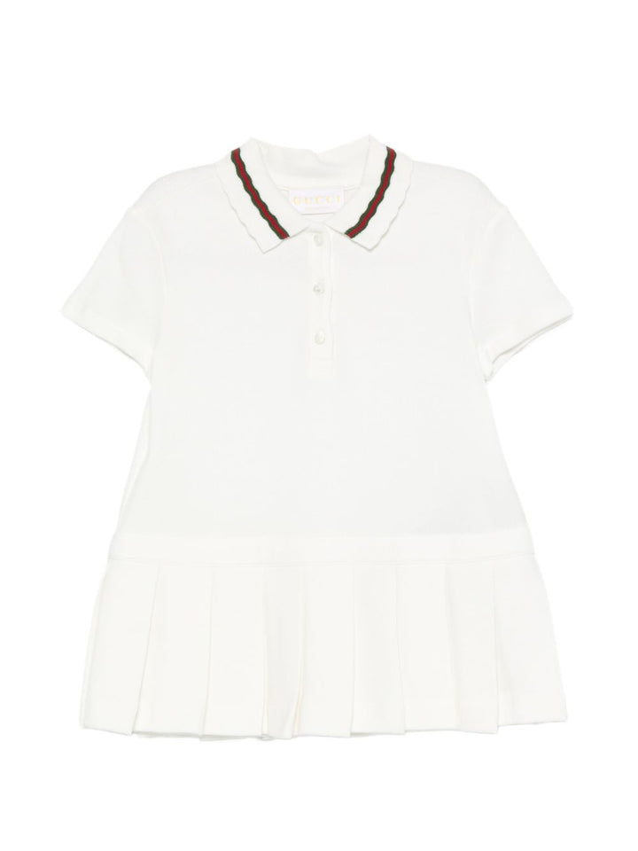 Abito bianco per neonata 852838XJHRS 9024 Gucci Kids 