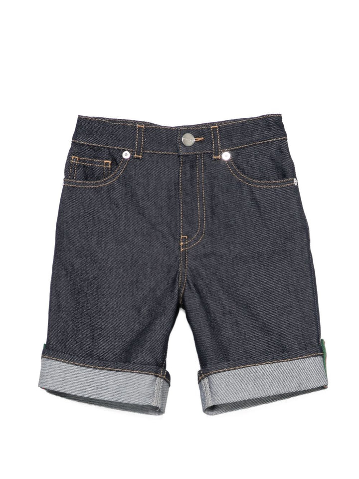 Jeans blu scuro per neonato 853979XDDCE 4759 Gucci Kids 