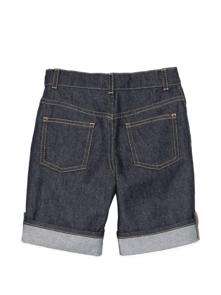 Jeans blu scuro per neonato 853979XDDCE 4759 Gucci Kids 