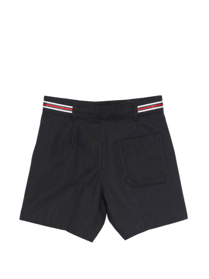 Bermuda blu navy per bambino 854110XWA7E 4330 Gucci Kids 