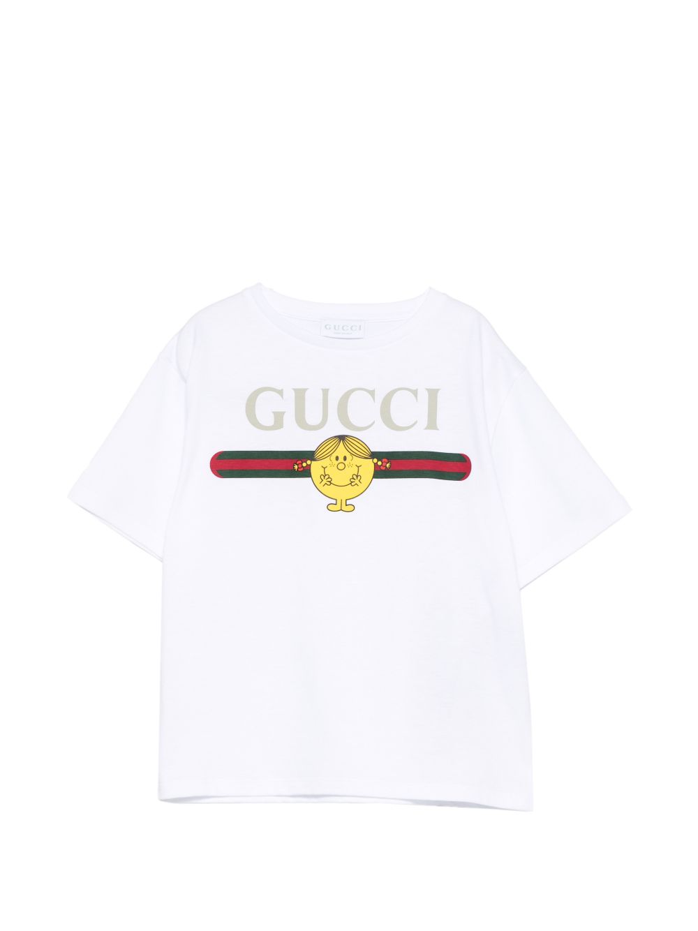 T-shirt bianca per bambino 857205XJHRG 9320 Gucci Kids 