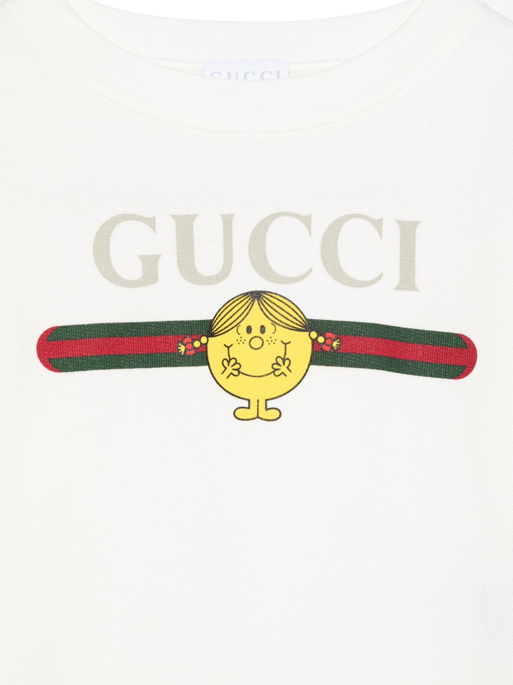 Felpa bianca per bambino 857208XJHRH 9214 Gucci Kids 
