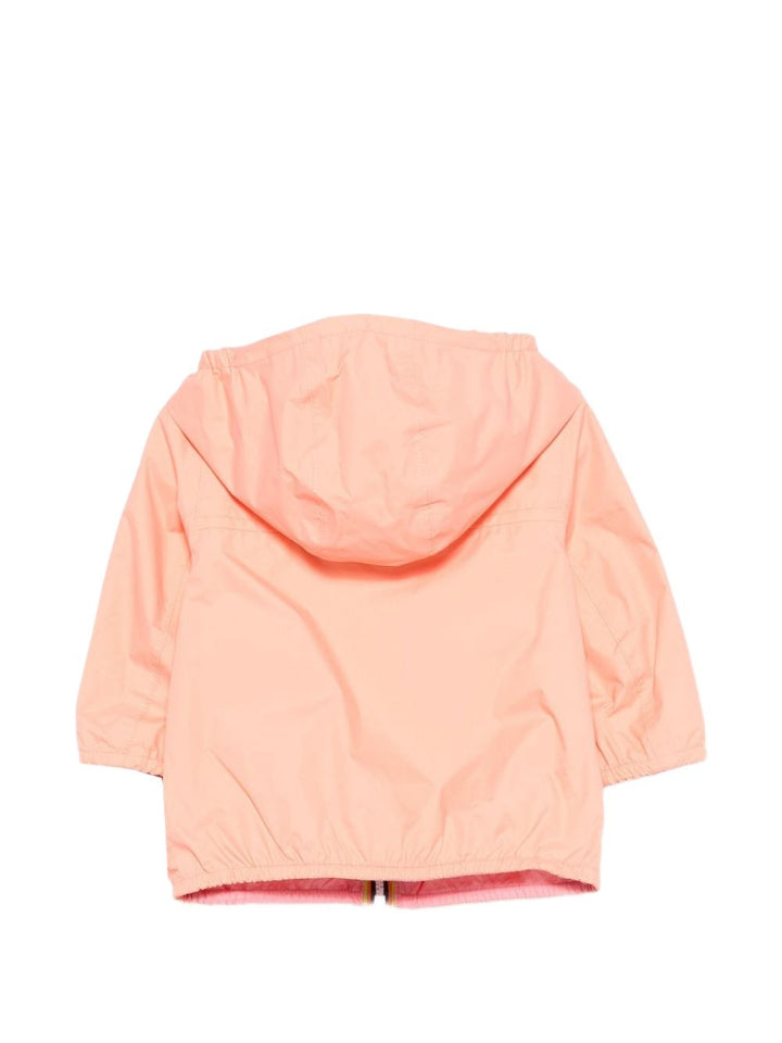 Giubbotto rosa/arancione per neonata K2123IW C54 K-Way Kids 
