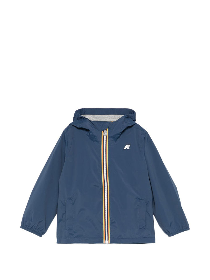 Giubbotto blu per bambino K41335W B67 K-Way Kids 