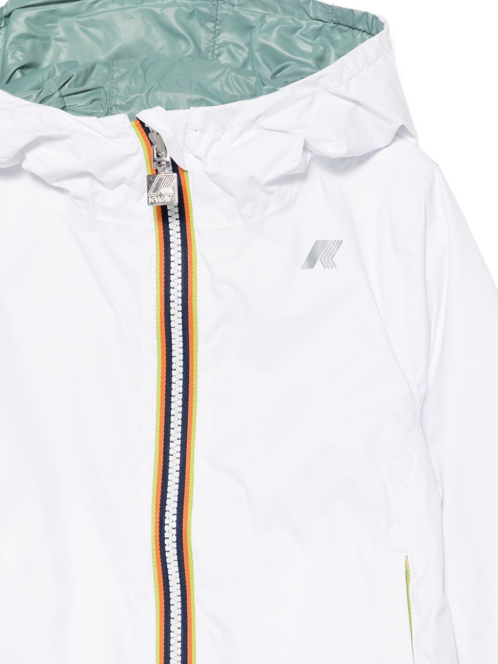 Giubbotto bianco per bambino K61313W C0H K-Way Kids 
