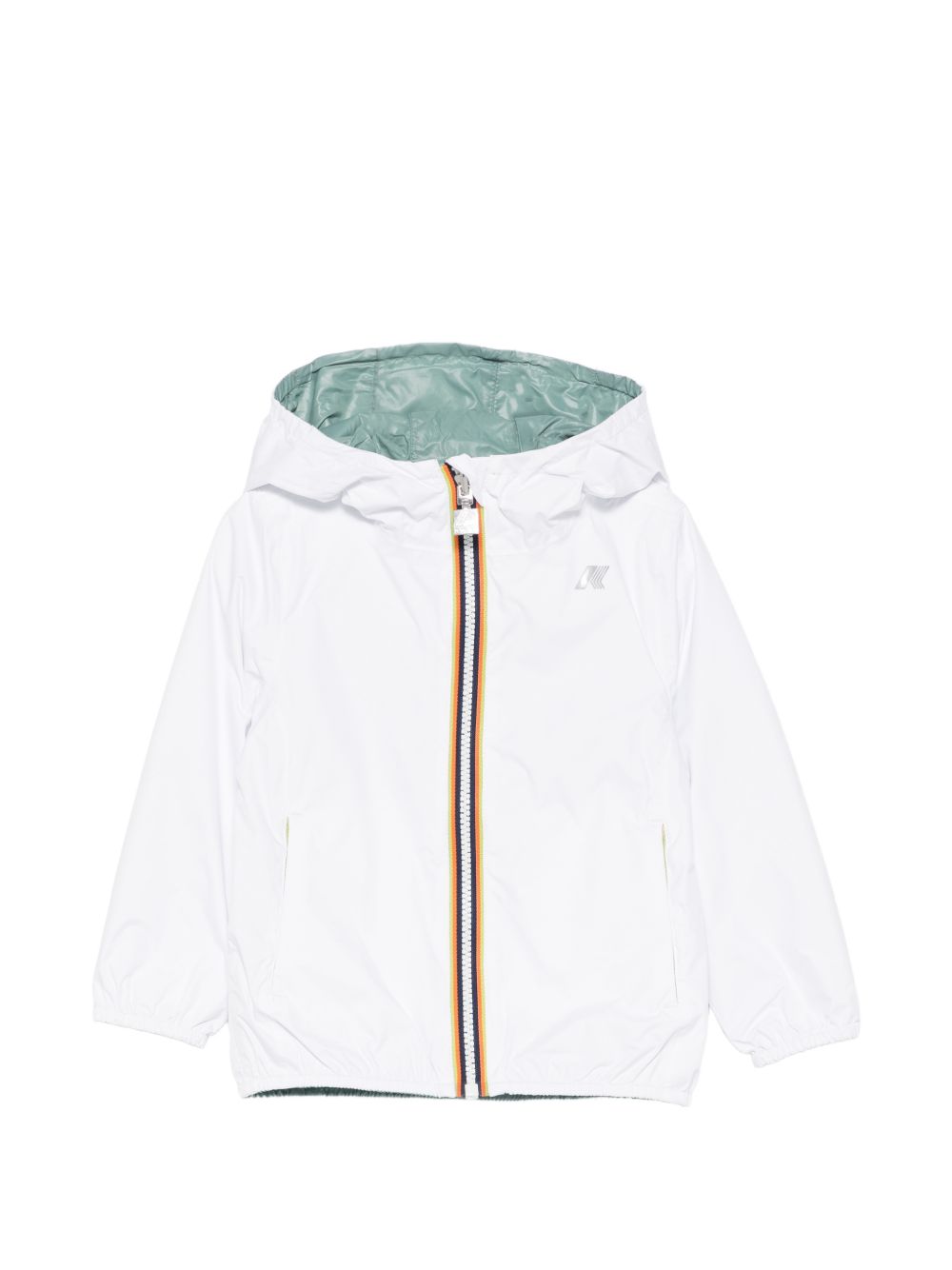 Giubbotto bianco per bambino K61313W C0H K-Way Kids 