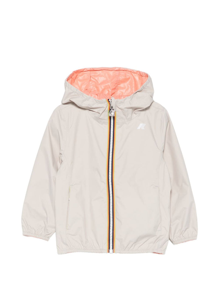 Giubbotto beige chiaro per bambino K61313W C53 K-Way Kids 