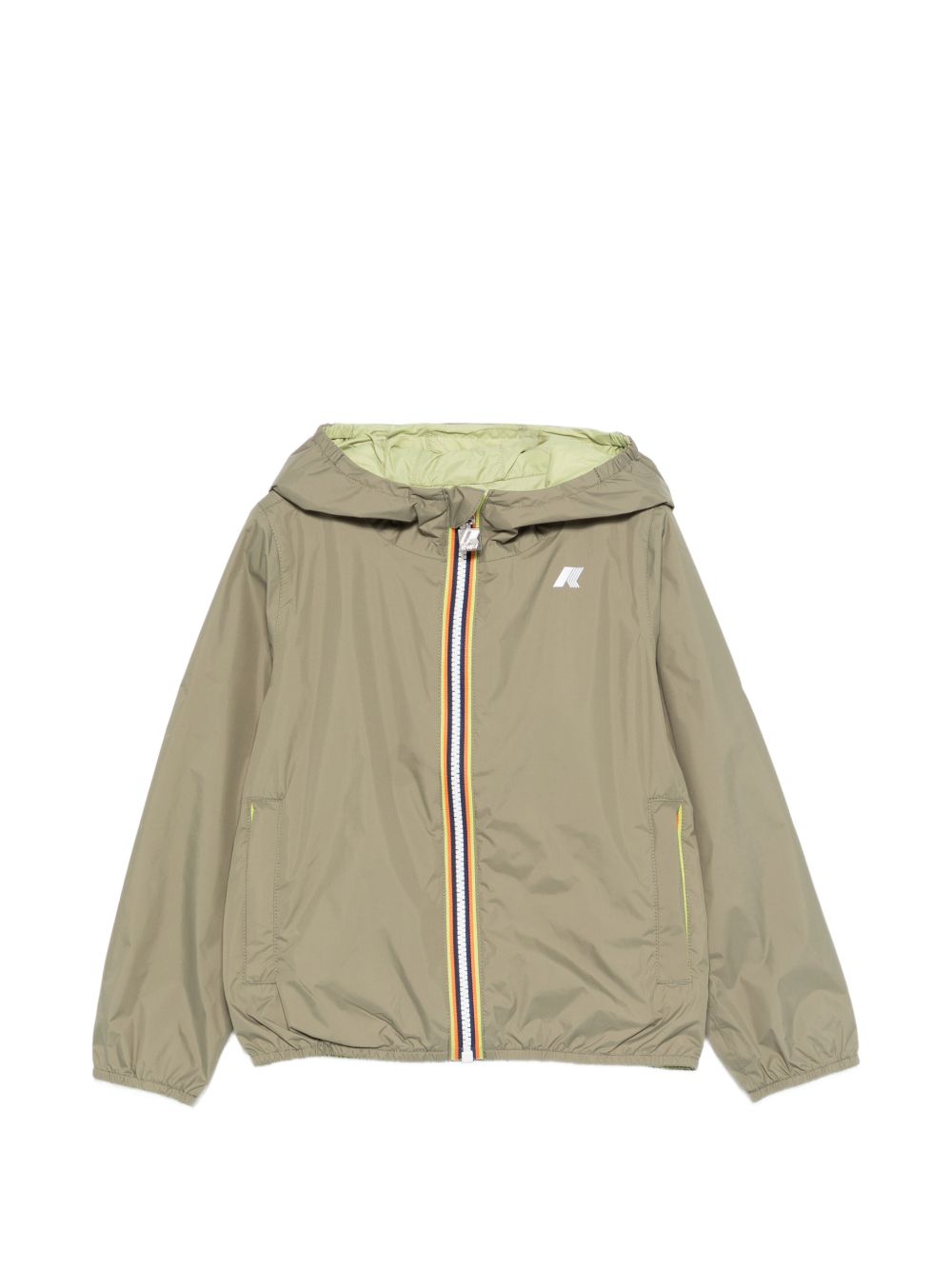 Giubbotto verde per bambino K61314W C40 K-Way Kids 