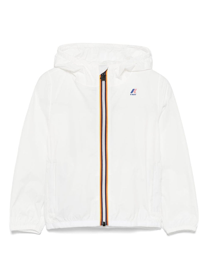 Giubbotto bianco per bambino K61336W 001 K-Way Kids 