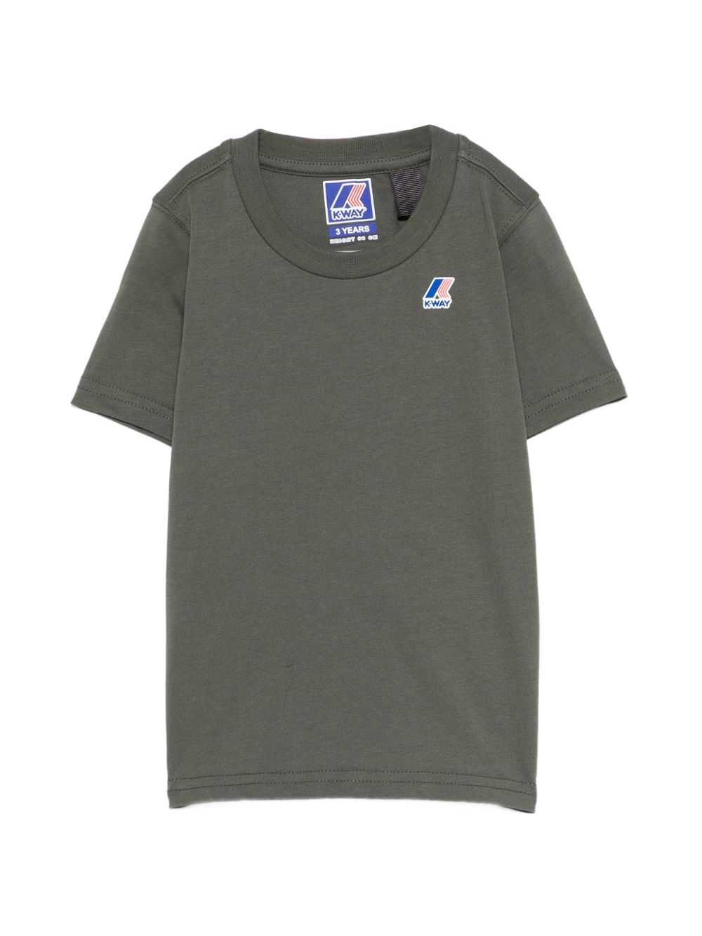 T-shirt verde per bambino K7133YW WMR K-Way Kids 
