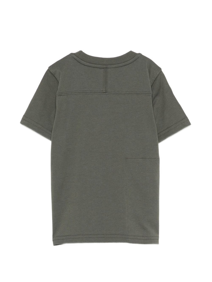 T-shirt verde per bambino K7133YW WMR K-Way Kids 
