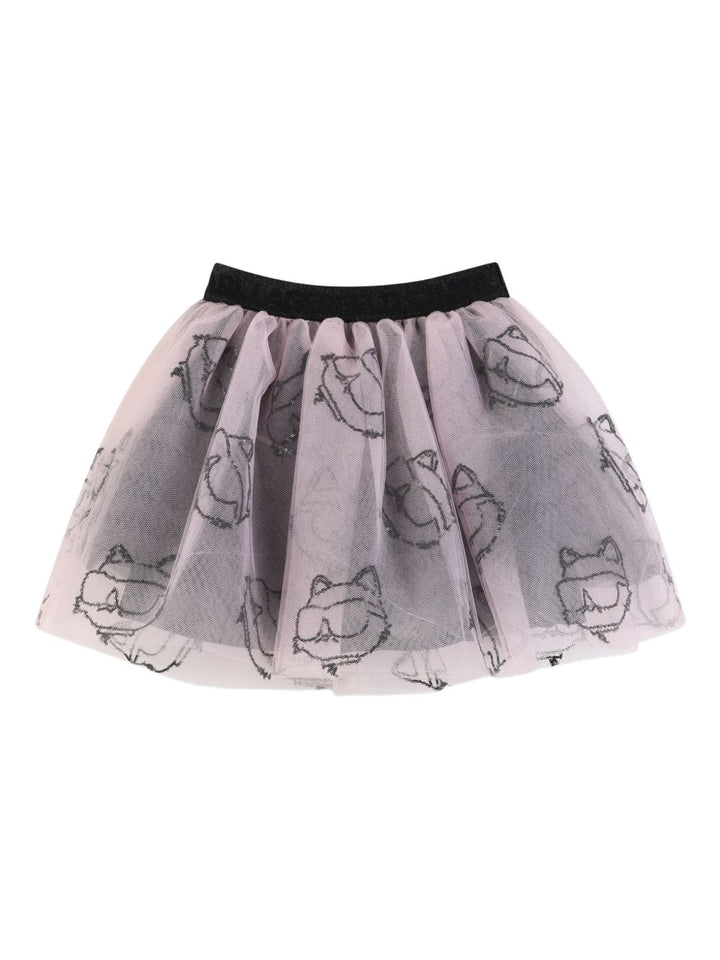 Completo rosa/bianco/nero Z31055 N54 Karl Lagerfeld Kids 