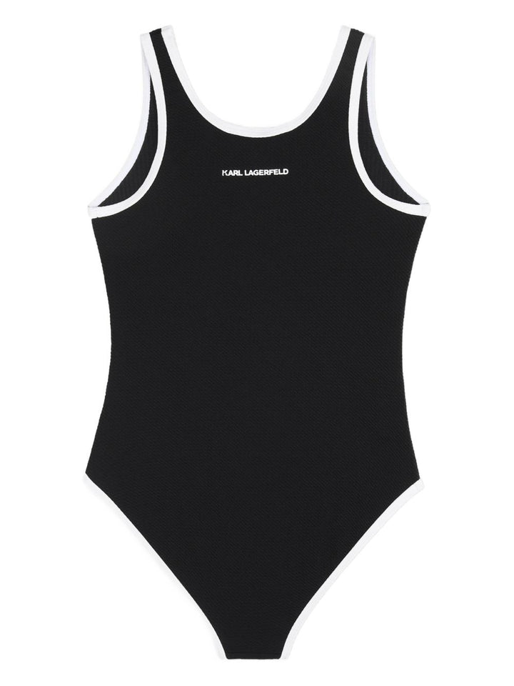 Costume entero per bambina Z31113 09B Karl Lagerfeld Kids 