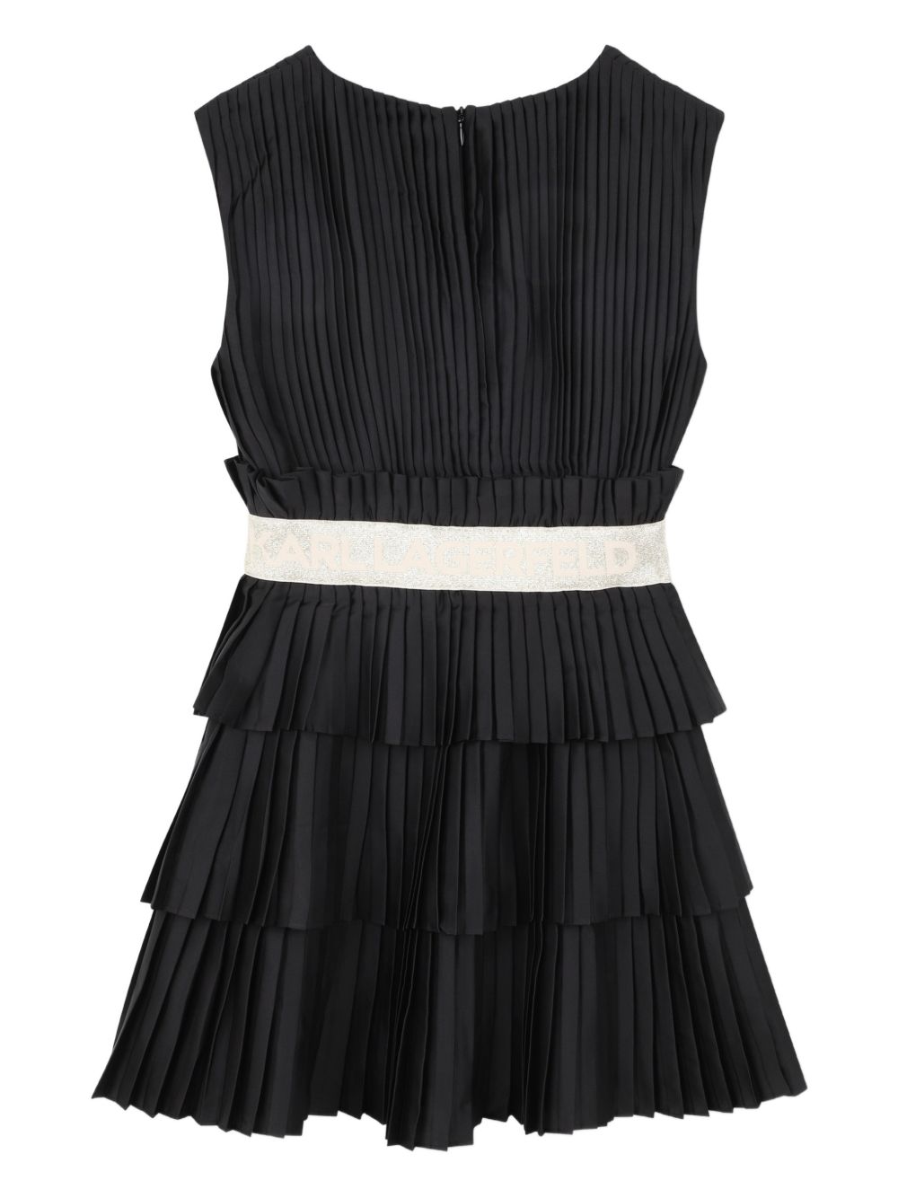 Abito nero per bambina Z31144 09B Karl Lagerfeld Kids 