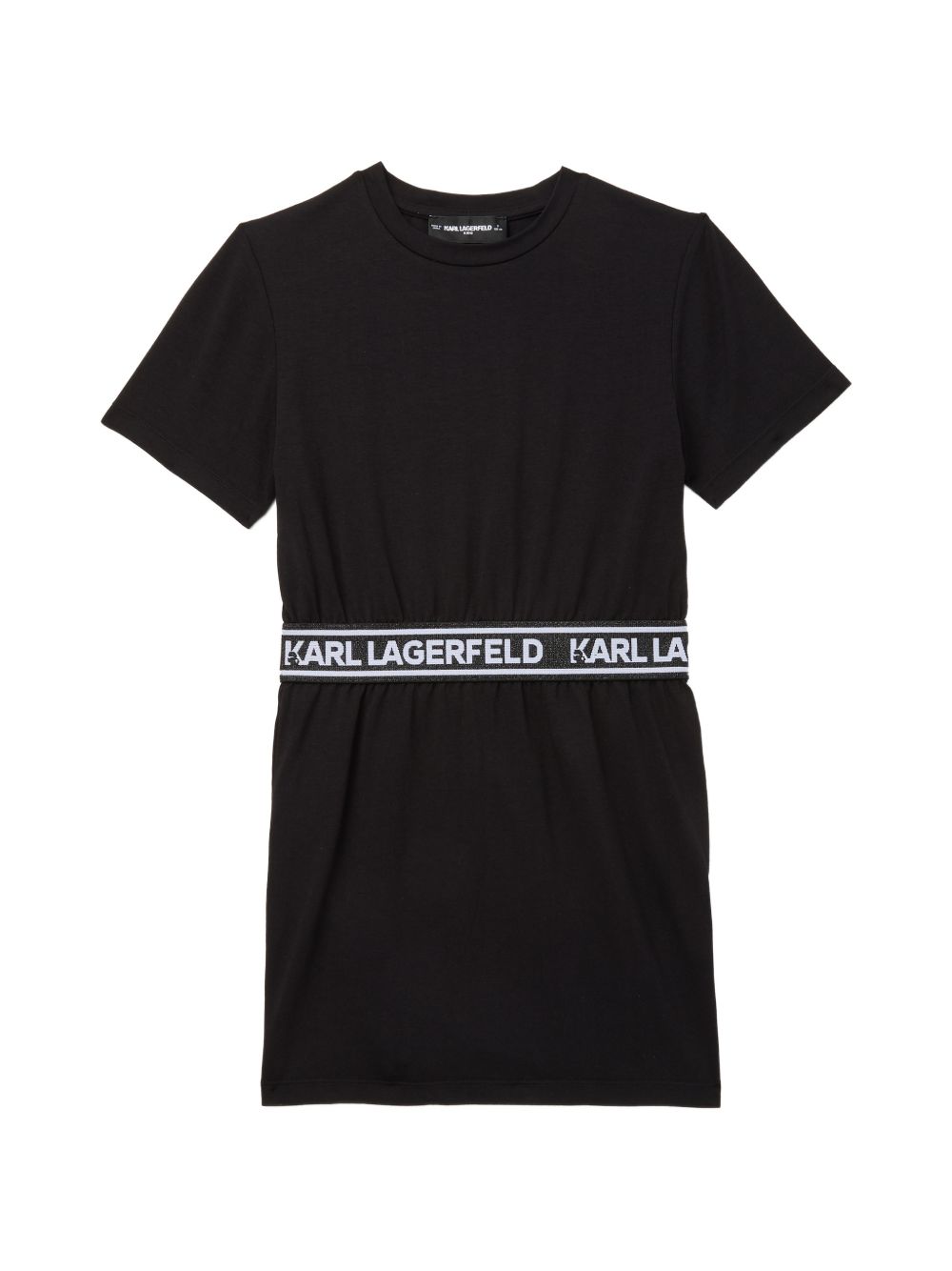 Abito nero per bambina Z31152 09B Karl Lagerfeld Kids 