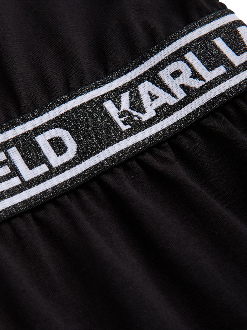 Abito nero per bambina Z31152 09B Karl Lagerfeld Kids 