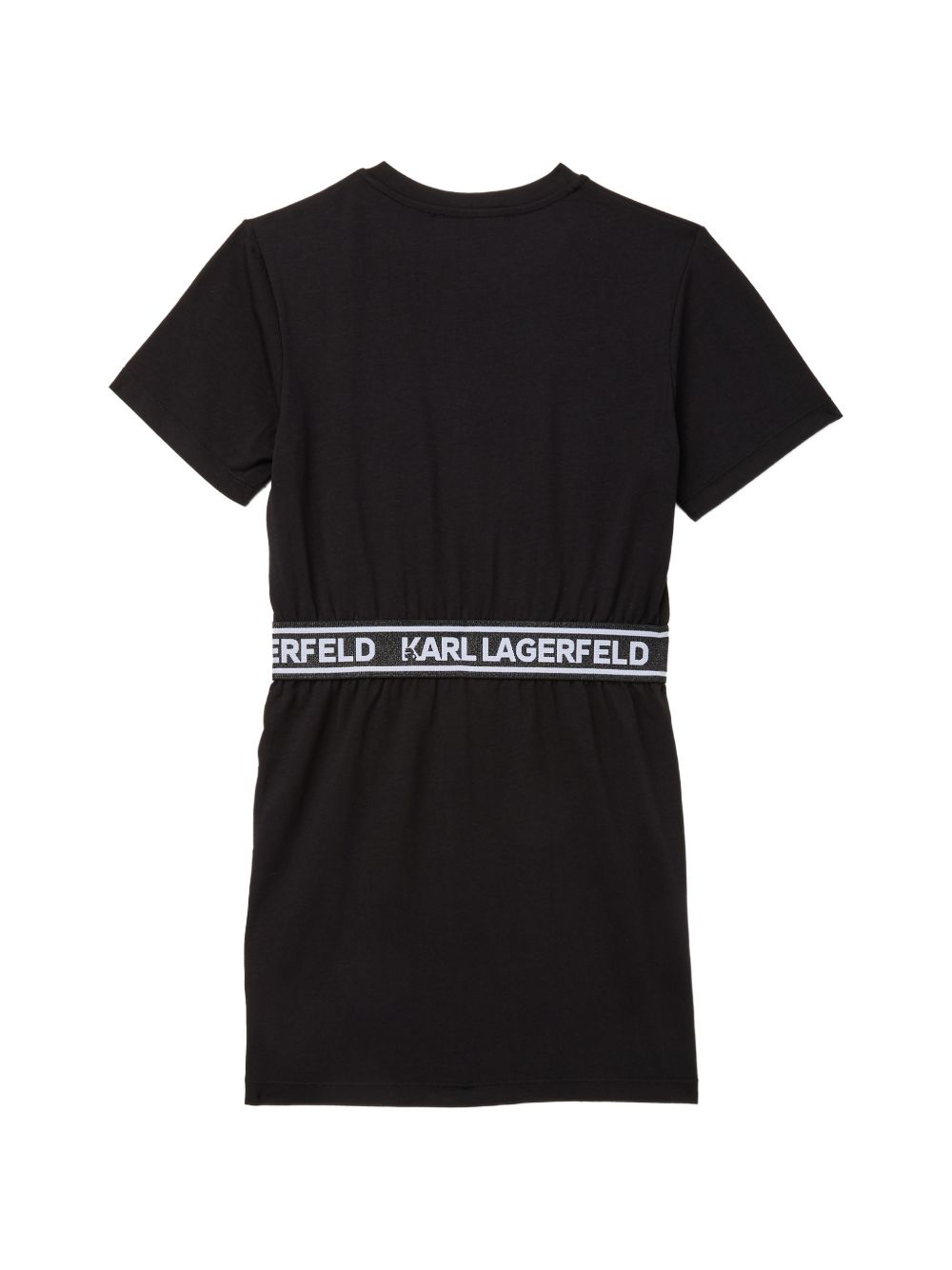 Abito nero per bambina Z31152 09B Karl Lagerfeld Kids 