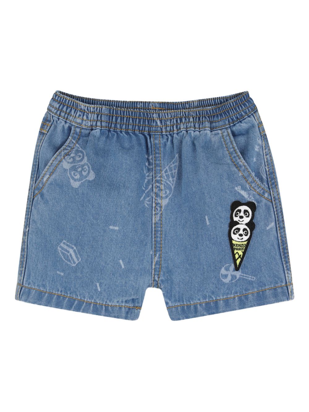 Bermuda blu chiaro per neonato K61710 Z45 Kenzo Kids 