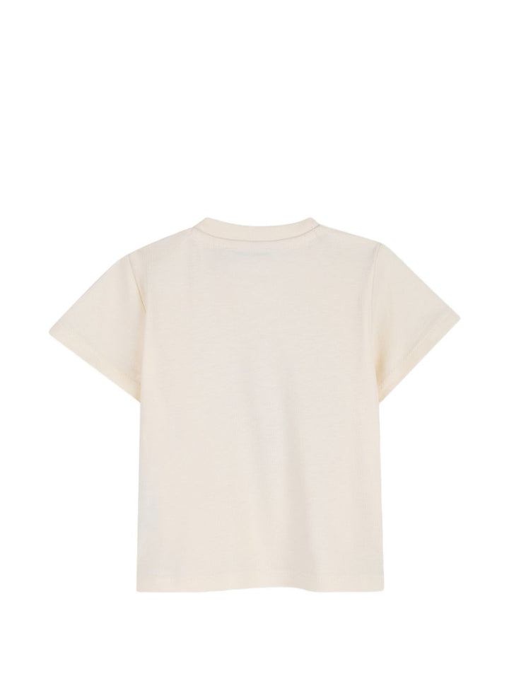 T-shirt beige per neonato K61718 208 Kenzo Kids 