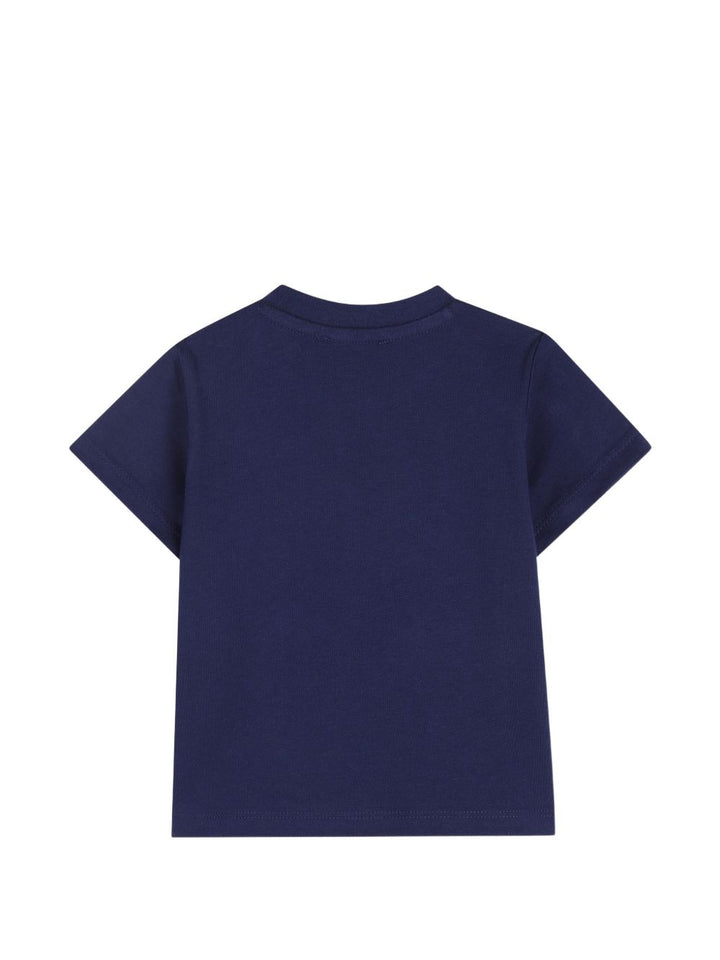 T-shirt blu navy per neonato K61718 84N Kenzo Kids 