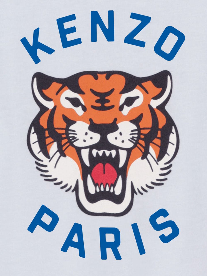 T-shirt azzurra per neonato K61721 77M Kenzo Kids 
