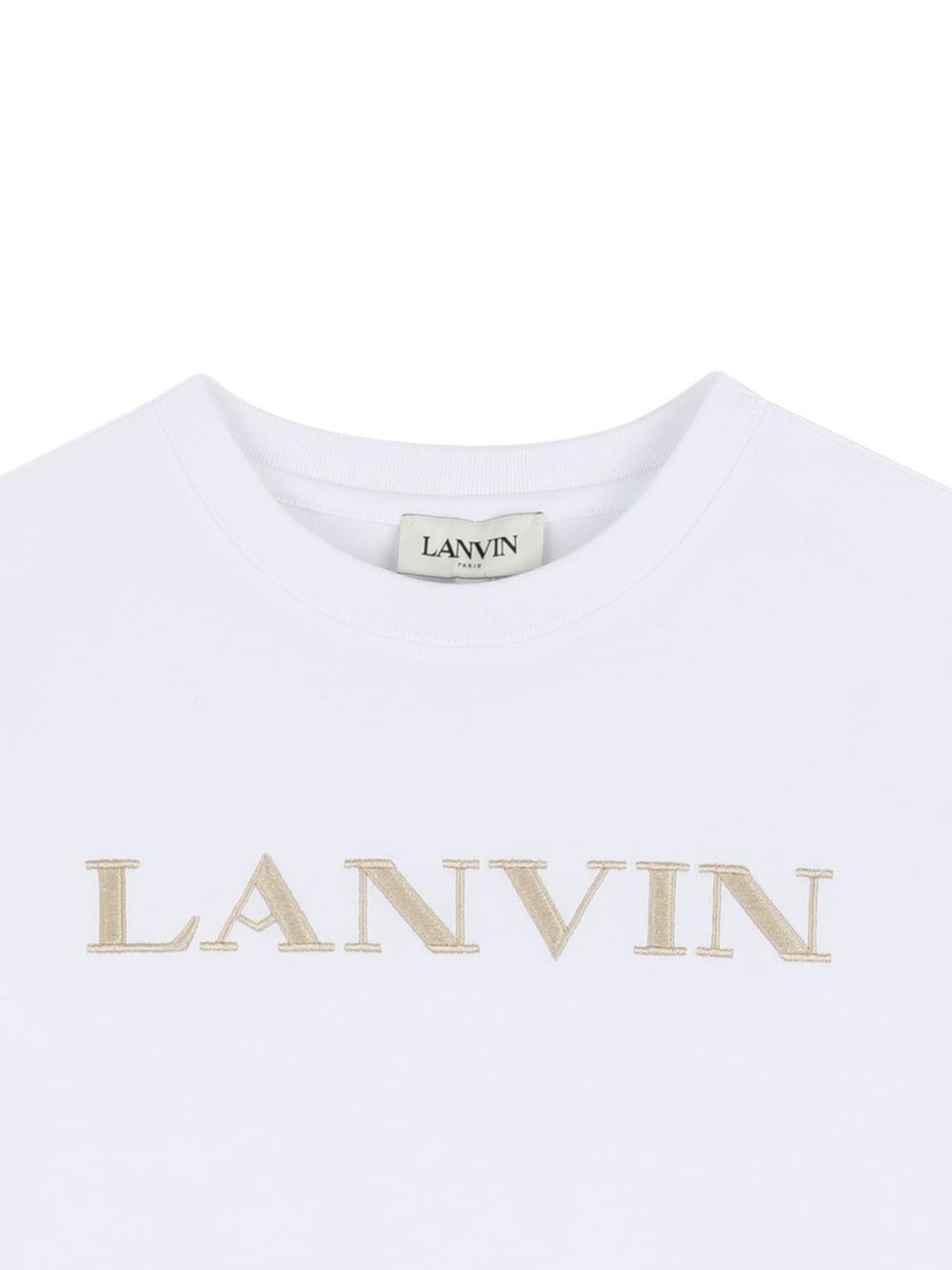 T-shirt bianco per bambino N30360 10P Lanvin Enfant 
