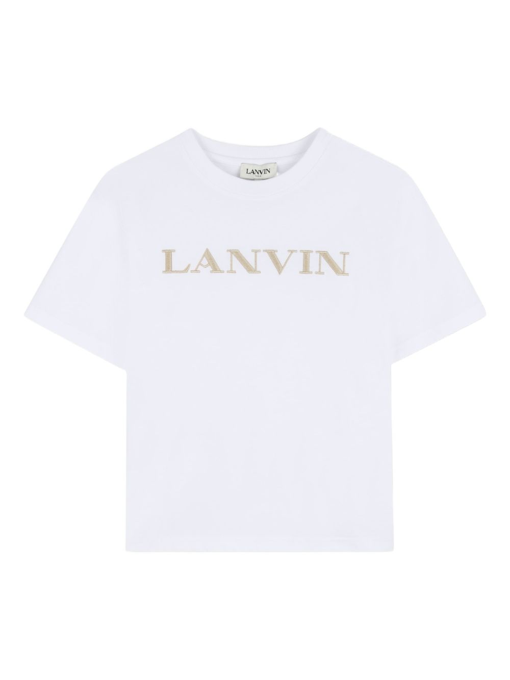 T-shirt bianco per bambino N30360 10P Lanvin Enfant 